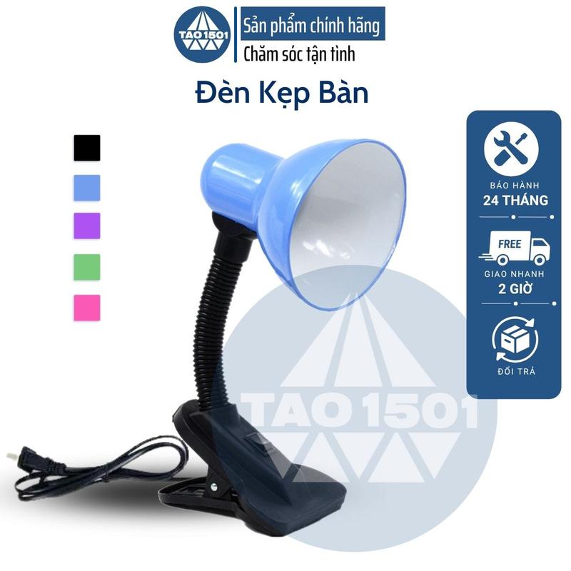 TAO1501 Đèn Kẹp Nhỏ Bàn Học Bóng LED Chống Cận Ánh Sáng Vàng Dịu Nhẹ Tiết Kiệm Không Gian Làm Việc