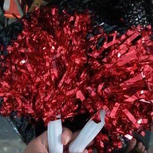 2pcs Pom Pom Cheerleader Nari Tari Rumbai Foil Cheerleader Stick