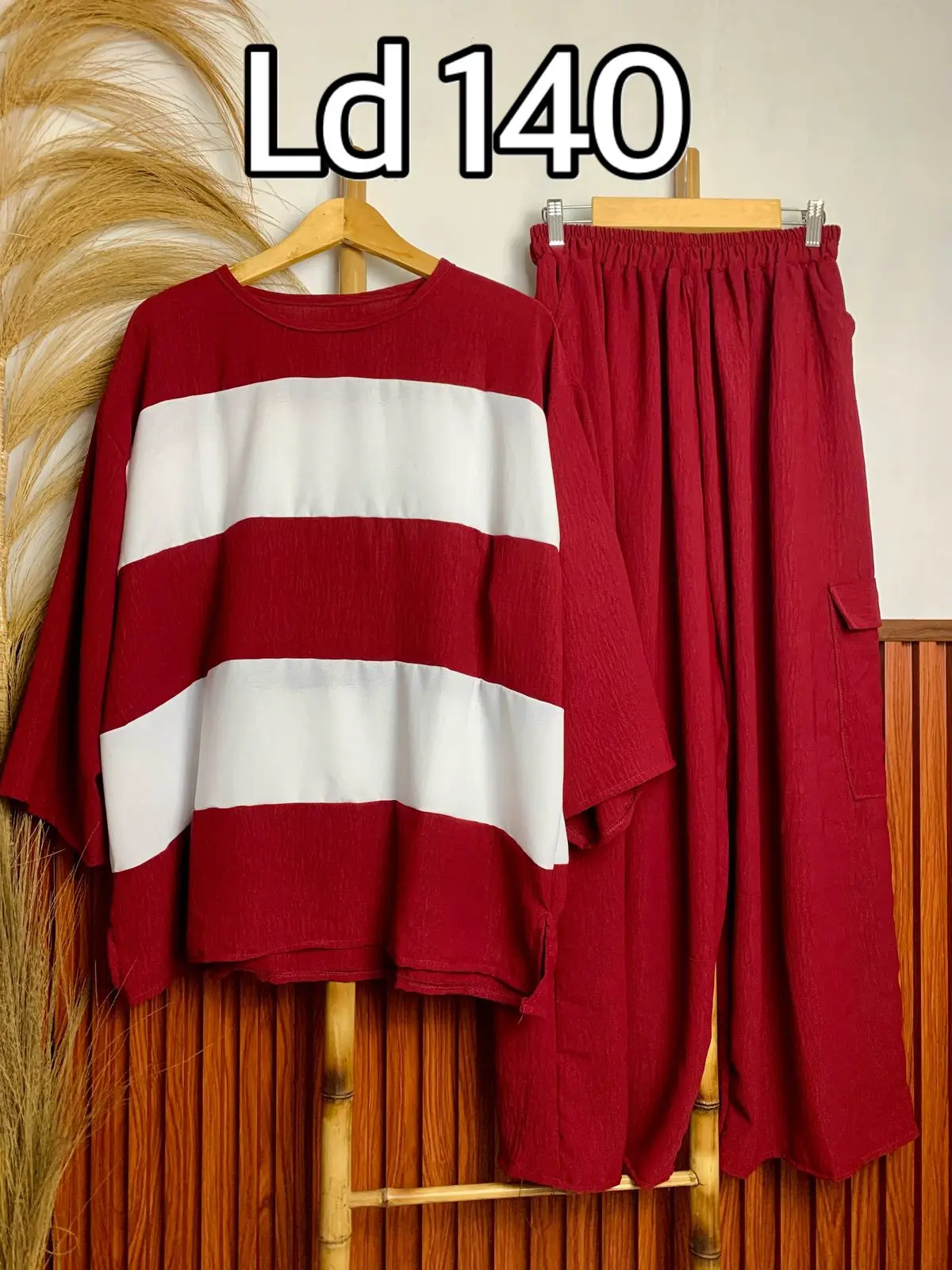 DIANA SET CARGO JUMBO LD 140 SETELAN CRINKLE LD 140