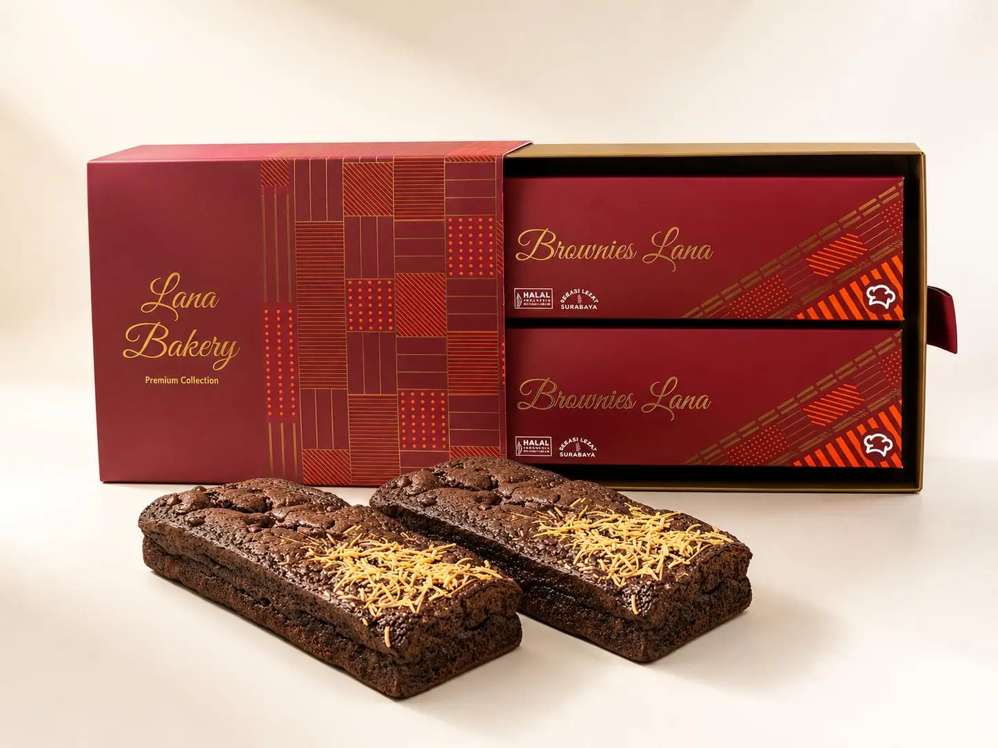 HAMPERS BROWNIES (BROWNIES COKLAT KEJU)