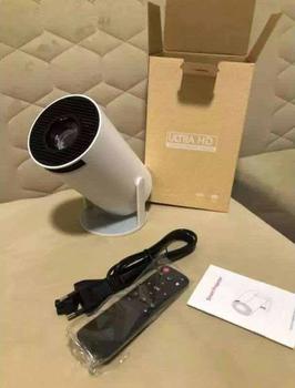 Product Review of Proyektor HY300pro 4K 1280* 720P CinemaBig Screen Experience with Premium 360 Sound 180° Rotating5.0 Bluetooth  Compatible With Android/iOS/Windows/TV from n**i 1
