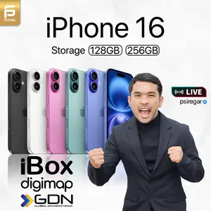 LIVE SALE PAPI PUTRA SIREGAR | IPHONE 16 128 NEW GARANSI RESMI INDONESIA