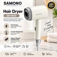 Gambar SAMONO Hair Dryer SW-HD30 Mini Foldable 400-800W Travel Hair Dryer 2 Kecepatan Angin Pengering Rambut Portable Lipat Compact Purple White untuk Rumah Kos Traveling Salon Pribadi Perawatan Rambut Garansi Resmi - RD - RANDOM dari Ratu dapur_NEW Kota Bekasi 1 Tokopedia