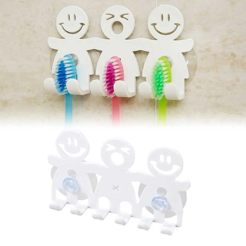 GUANYAO Gantungan Sikat Gigi Wall Mounted Toothbrush Holder - E1911