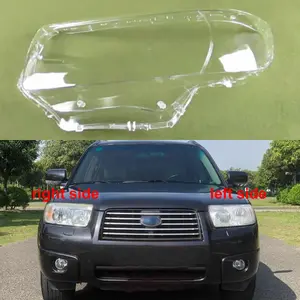 For Subaru Forester 2006 2007 Headlamp Cover Transparent Shade Lamp