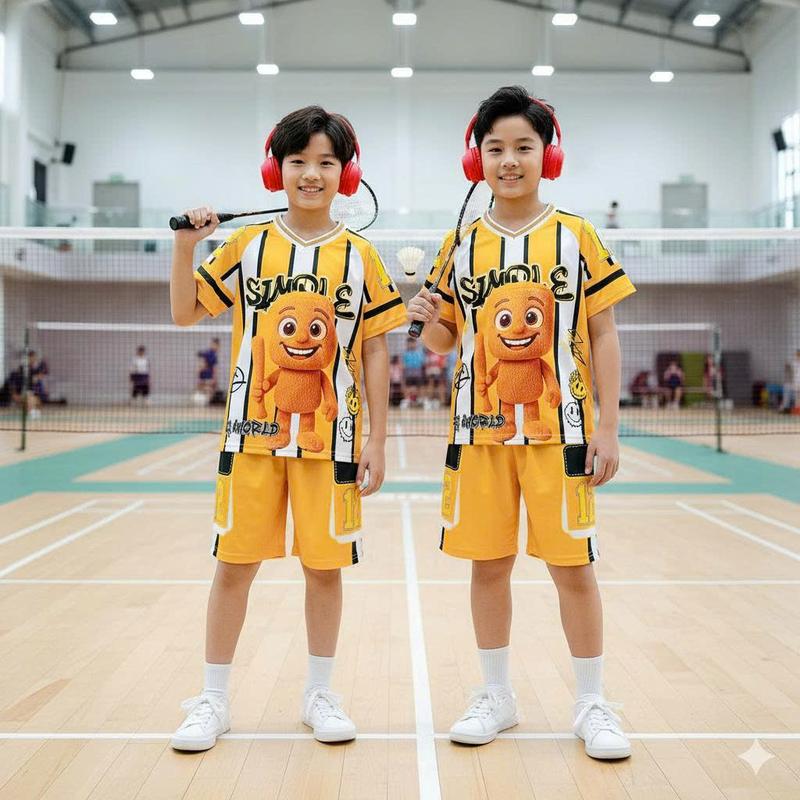 [G40] 12-50kg Bộ quần áo bé trai ( quần thun ) họa tiết in 3d chất thun lạnh thái mát mịn