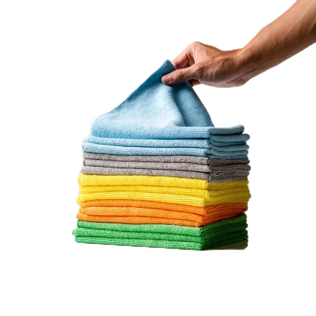 1 Pack ISI 10 Lap microfiber serbaguna ukuran 30 x 30