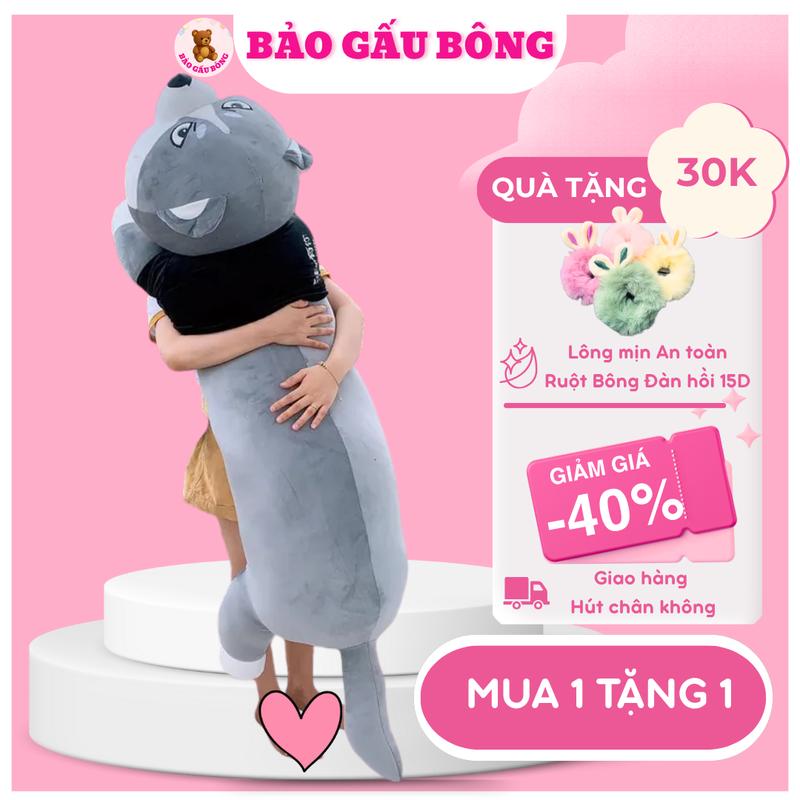 Chó ngáo Husky 1m5, 1m6 chó ngáo lớn( Giá Siêu Sốc) siêu to khổng lồ | Thú Bông Thú Nhồi Bông