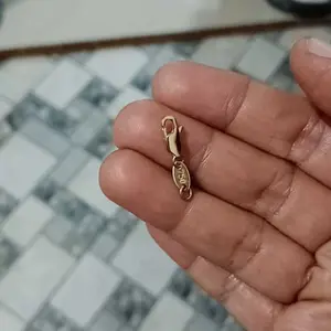 AS-110 Kait lobster/ pengait kalung atau gelang bahan titanium steel 316 kuat awet anti karat