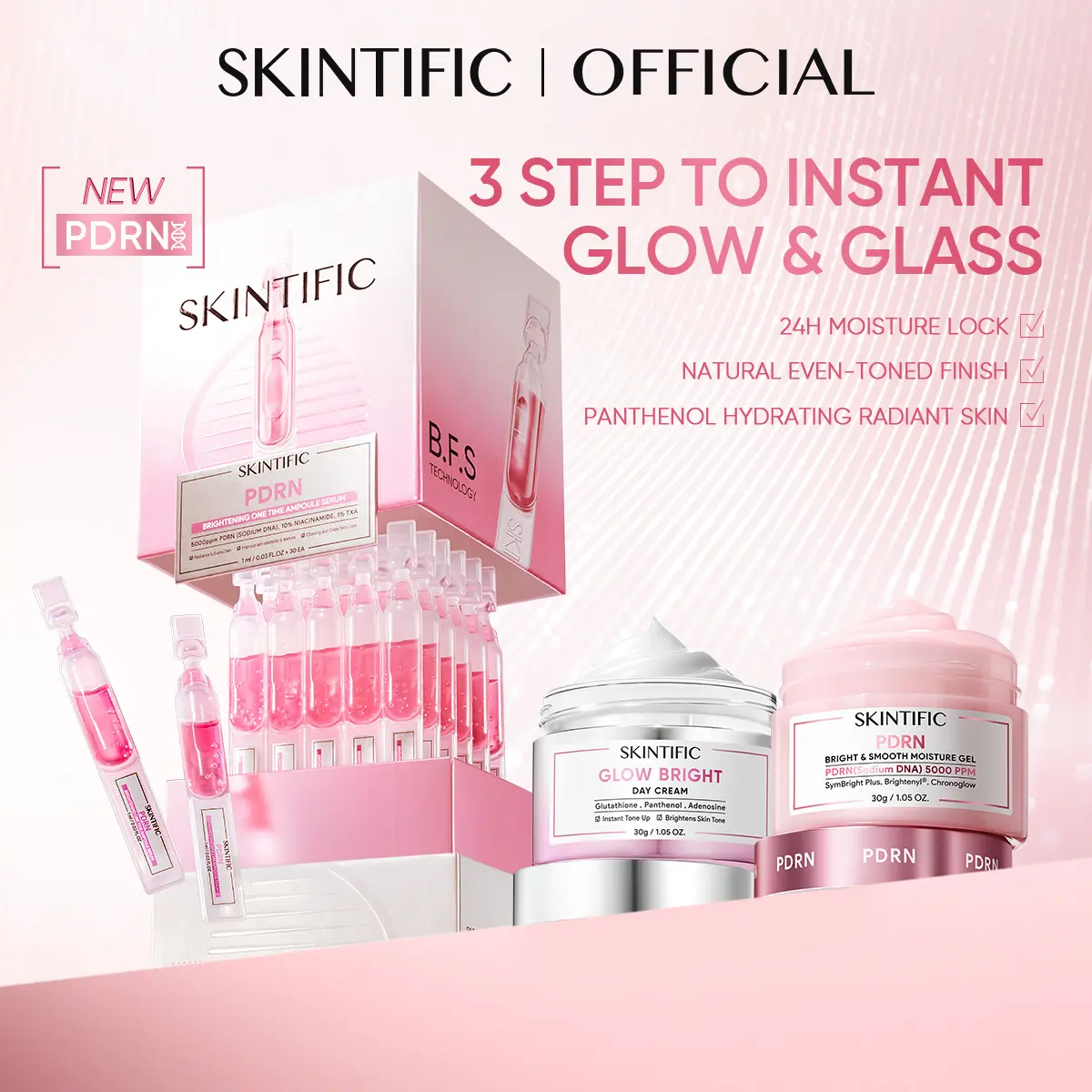 pdrn stem cell ampoule sunskin - TikTok Shop Malaysia