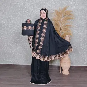 Mukena Amara Full Bordir Flower