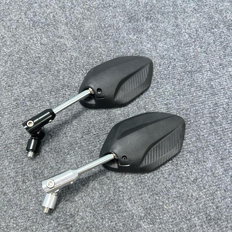 KHÔNG KÈM LỤC GIÁC Gương Chiếu Hậu Chân xoay Full Nhôm cán màu ngẫu nhiên Xoay 360 độ Loại Gập mặt đồng hồ Gắn Các Dòng Xe Máy Phụ Kiện Phụ Tùng guong gap kinh gương gập kính xoay kính spark GIÁ 1 CÁI BÊN TRÁI guong xoay 360 do
