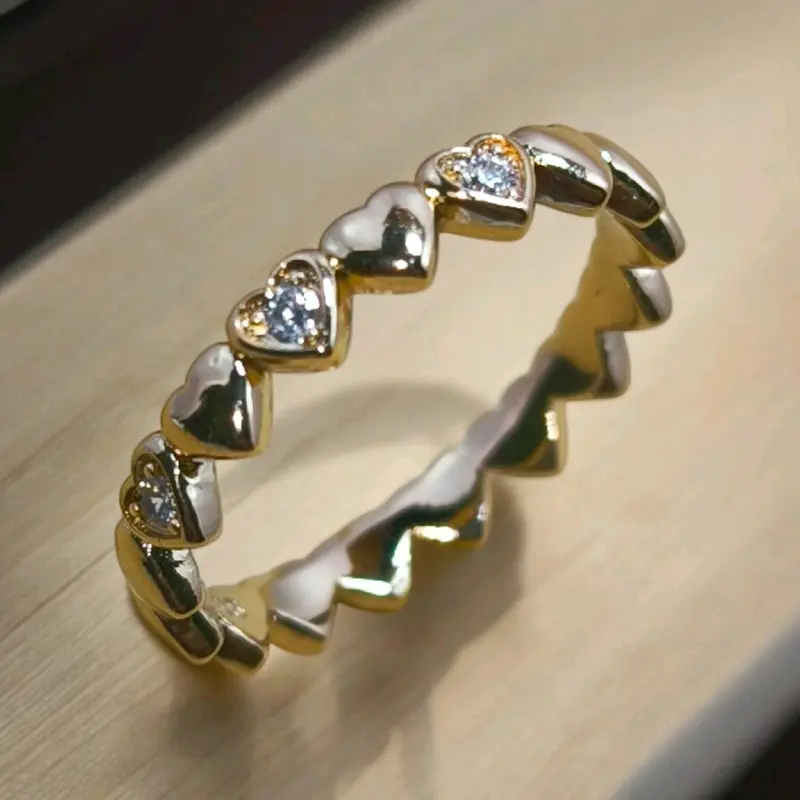 Cincin Love Keliling Model Daily dari Putih Jewelry Shop - Simple & Elegant 0