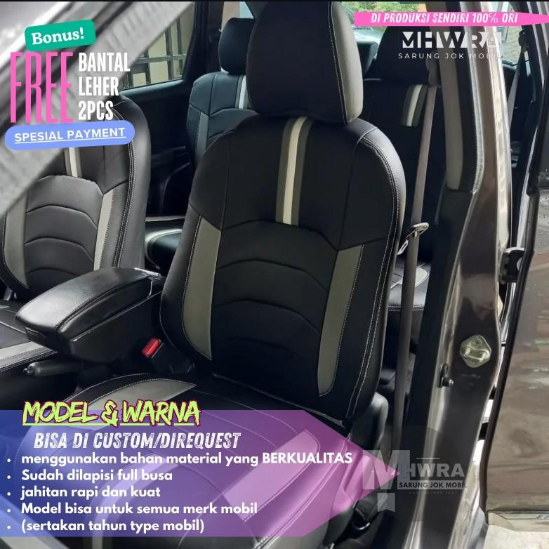 Product Introduction of Sarung jok mobil calya sigra full 3 baris bahan kulit sintetis Astra grade A (harga standar) toyota daihatsu CALYA SIGRA Car COD bayar ditempat 44