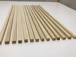 Kayu Stik Kotak Persegi Ukuran 1cm x 1cm x 100cm, Kerajinan Kayu DIY
