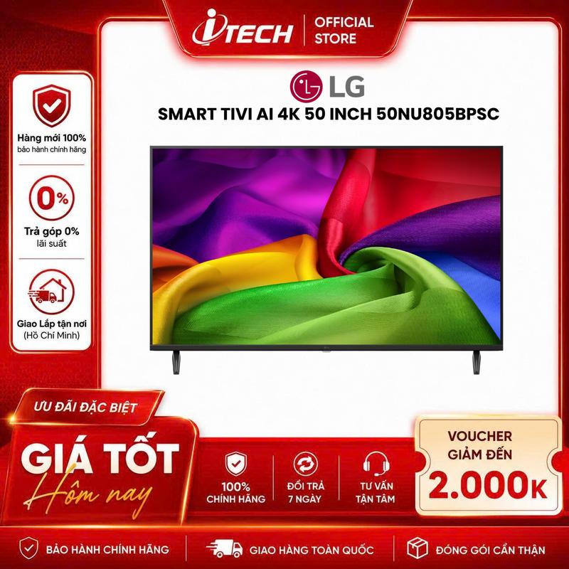 50NU805BPSC - Smart Tivi LG AI 4K 50 inch 50NU805BPSC