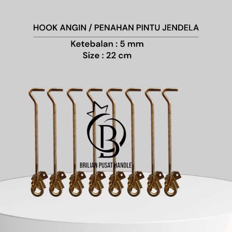 Product Introduction of Penyangga Jendela Kotak & Bulat Premium Tinggi dari Besi - Warna Putih & Kuning 5