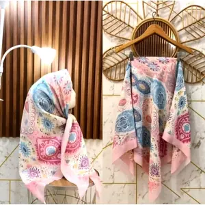 Hijab serie turky dan malay hijab segiempat voal sublime lassercut#fashionmus.. Motif