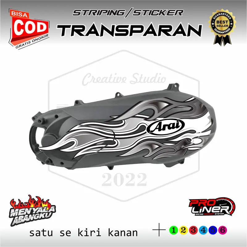 sticker bok cvt vario kzr lis variasi vario gen 1 sama bok nya 0