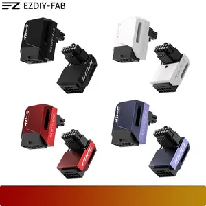 EZDIY-FAB SHIRUDU 12+4 Pin STD 90 Degree GPU Adapter