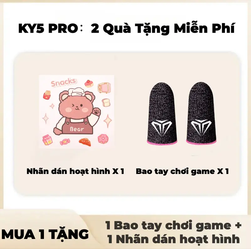 Tai nghe KY5 PRO Nhét Tai Ánh Sáng Mới Nhất [2 Quà tặng] 1 Nhãn dán hoạt hình +1 Bao tay chơi game, Âm thanh nổi mức HiFi, Màn hình kỹ thuật số thông minh, Micrô tích hợp, Chống nước iPX5, Điều khiển cảm ứng,Giảm tiếng ồn ENC | BigBuy360 - bigbuy360.vn