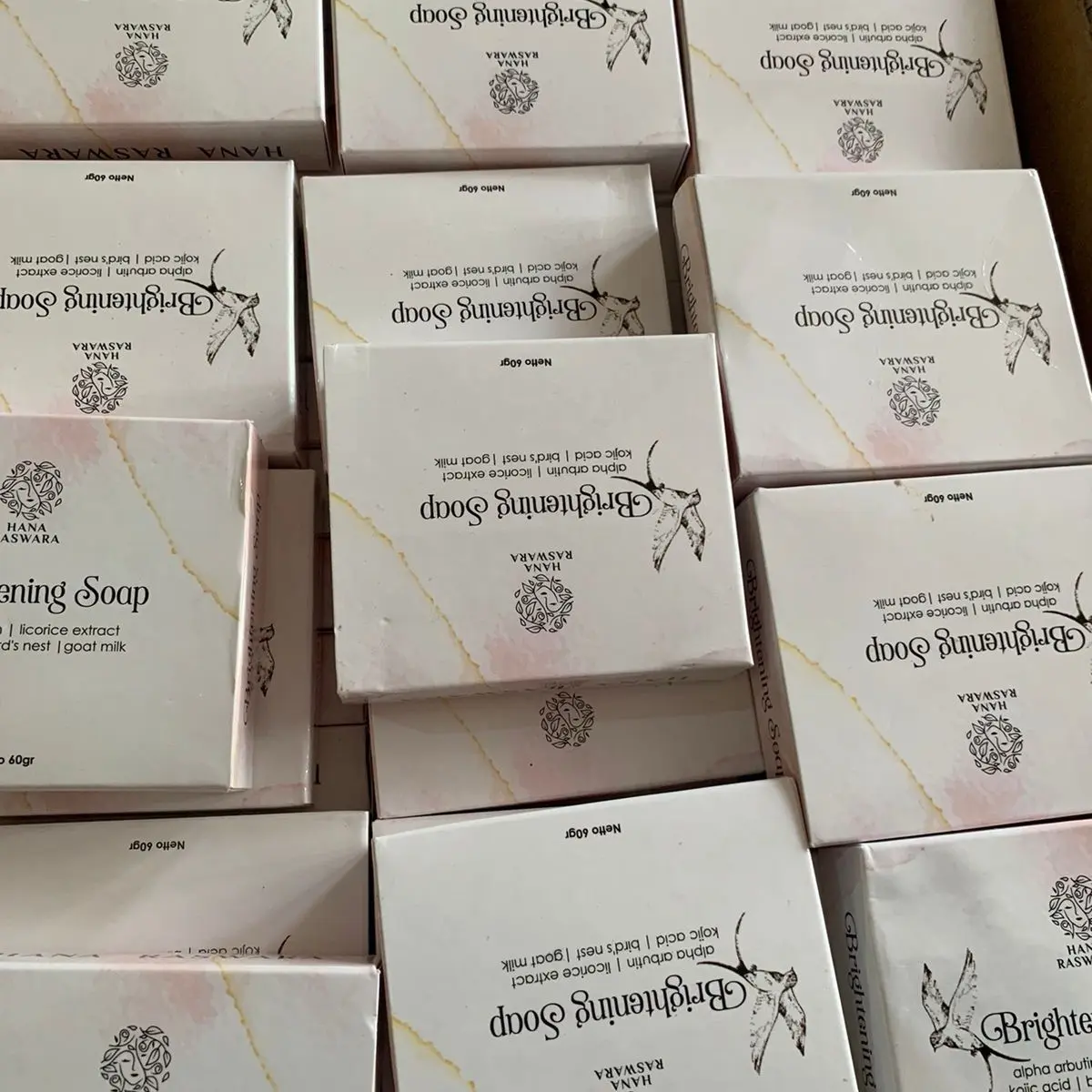 Ready stock !! Sabun HANARASWARA Original.. Soap Memutihkan Mencerahkan Tubuh Membersihkan