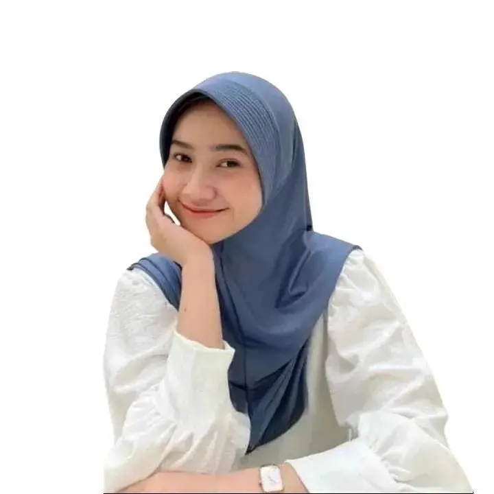[ COD ] HIJAB OVAL BERGO SIZE M | KERUDUNG INSTAN JERSEY | HIJAB SPORTY | KERUDUNG MENUTUP DADA