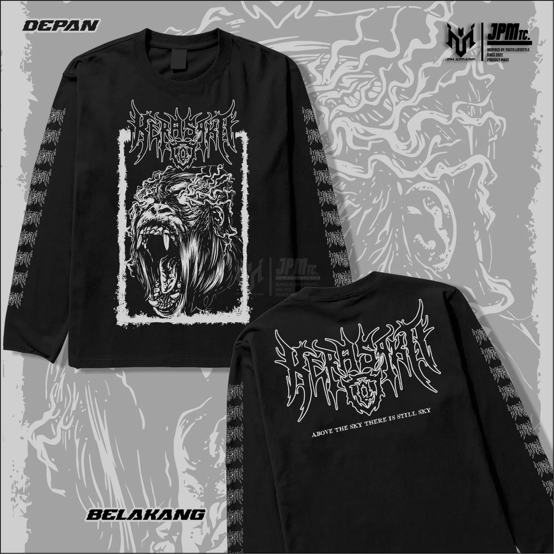 Kaos IKS PI Kera Sakti Metalica  - Kaos Kera Sakti Long Slevee - Kaos IKS PI Kera Sakti