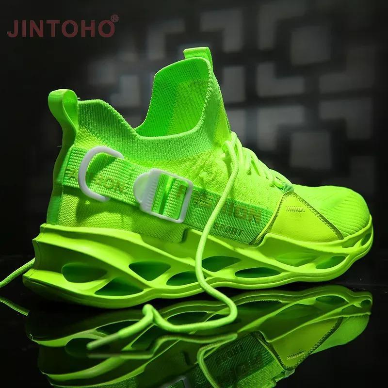 JINTOHO-Giày Thể Thao Unisex Nhẹ Và Thoải Mái Cho Thể Thao Ngoài Trời, Giày Chạy Bộ Lưới Thoáng Khí Cho Cặp Đôi, Đế Dày 0