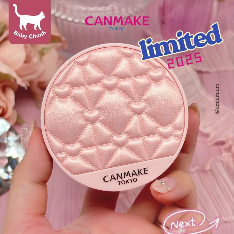  Phấn phủ Canmake kiềm dầu mịn da chống nắng nâng tone nhẹ nhàng Marshmallow Nhật Bản phấn nén fisnish makeup Mỹ Phẩm Trang Điểm Nữ Women Cosmetic 