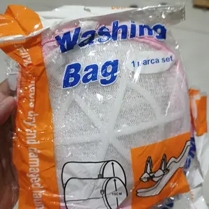 Laundry Bag Mini Kantong Jaring Laundry Bag Pakaian Underwear Bra Mesin Cuci Tas Jaring Pakaian Mesin Cuci Celana Dalam Bra Bh