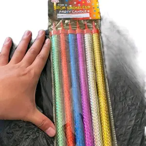 Lilin Ulang Tahun 25cm Air Mancur Lilin Mercun Dekorasi Kue Spesial Hari Ulang Tahun Smokeless Party Candle G1050