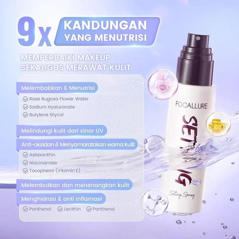 FOCALLURE Flawless Longlasting Setting Spray 4