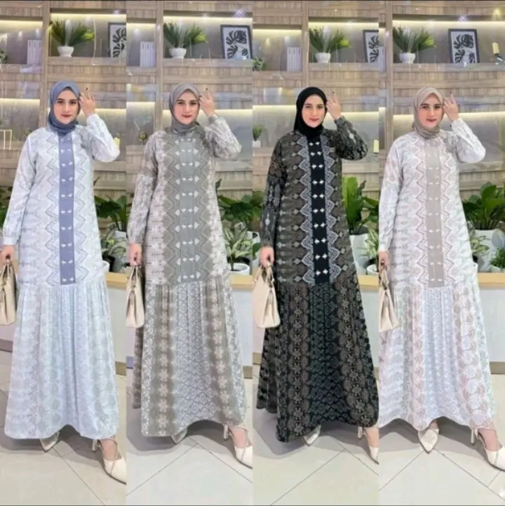 clara dress gamis zahra terbaru zahra original muslim wanita