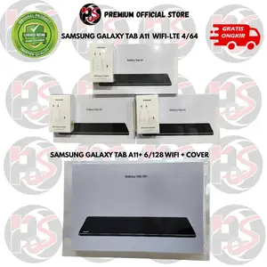 {AFFILIATE} SAMSUNG GALAXY TAB A11 WIFI-LTE 4/64 & SAMSUNG GALAXY TAB A11+ 6/128 WIFI + COVER ORIGINAL GARANSI RESMI