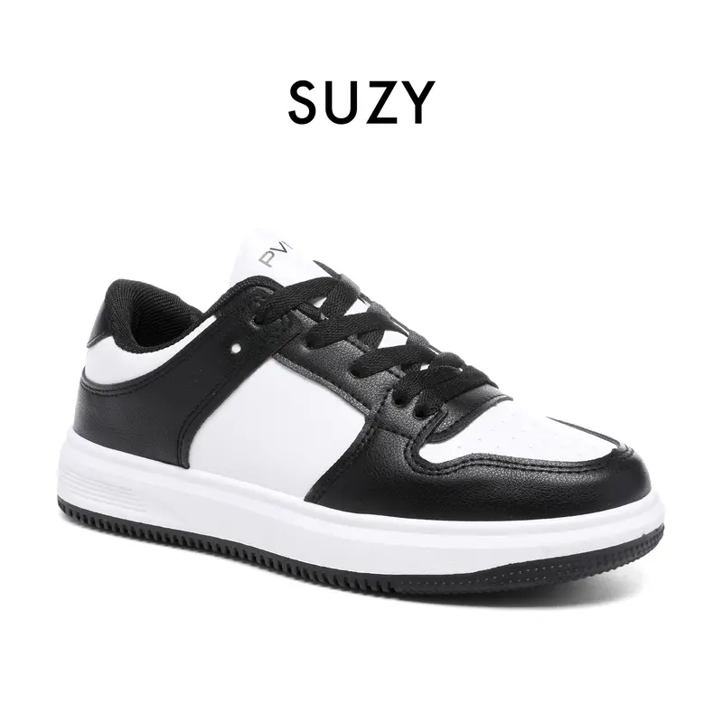 [PVN X ARNOLD] PVN Back To School Sneakers Sepatu Sekolah Hitam Wanita Collection 4