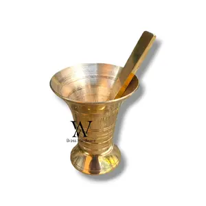 Cocoh Kuningan Alat Kinang Tumbuk Sirih Lebar Cocohan 1 Pcs Kitchenware