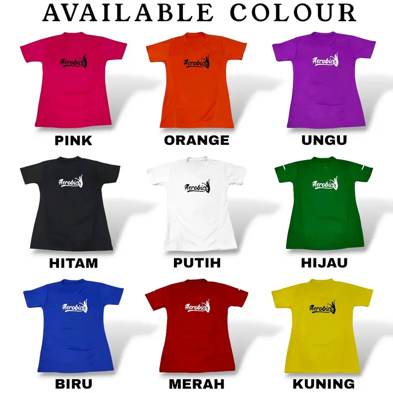 BAJU SENAM WANITA | BAJU YOGA WANITA | KAOS SENAM WANITA | KAOS OLAHRAGA WANITA Sport 4