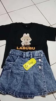 Product Review of SETELAN ROK CELANA JEANS TIGA KANCING ANAK PEREMPUAN from c**p 1