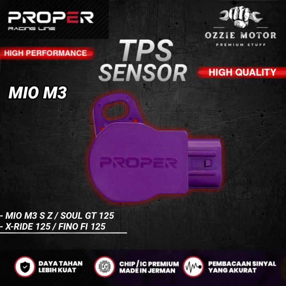 PROPER RACING LINE SENSOR TPS THROTTLE POSITION SENSOR YAMAHA MIO M3 Z S SOUL GT 125 X-RIDE 125 FINO FI 125