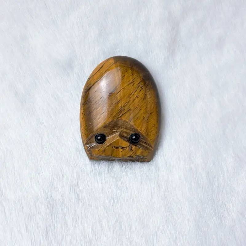 LittleHippyRock Tiger Eye Crystal Hedgie