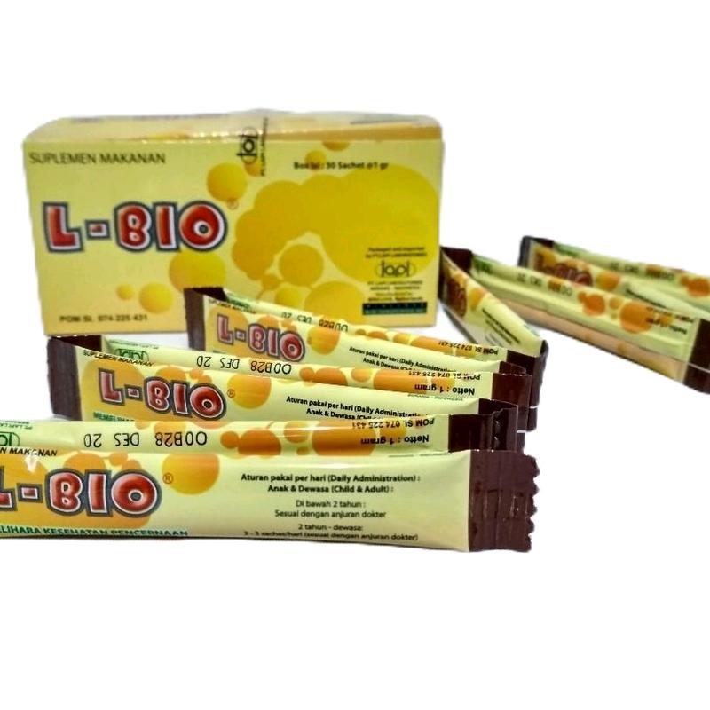 L Bio Sachet harga per 1 sachet - Shop | Tokopedia