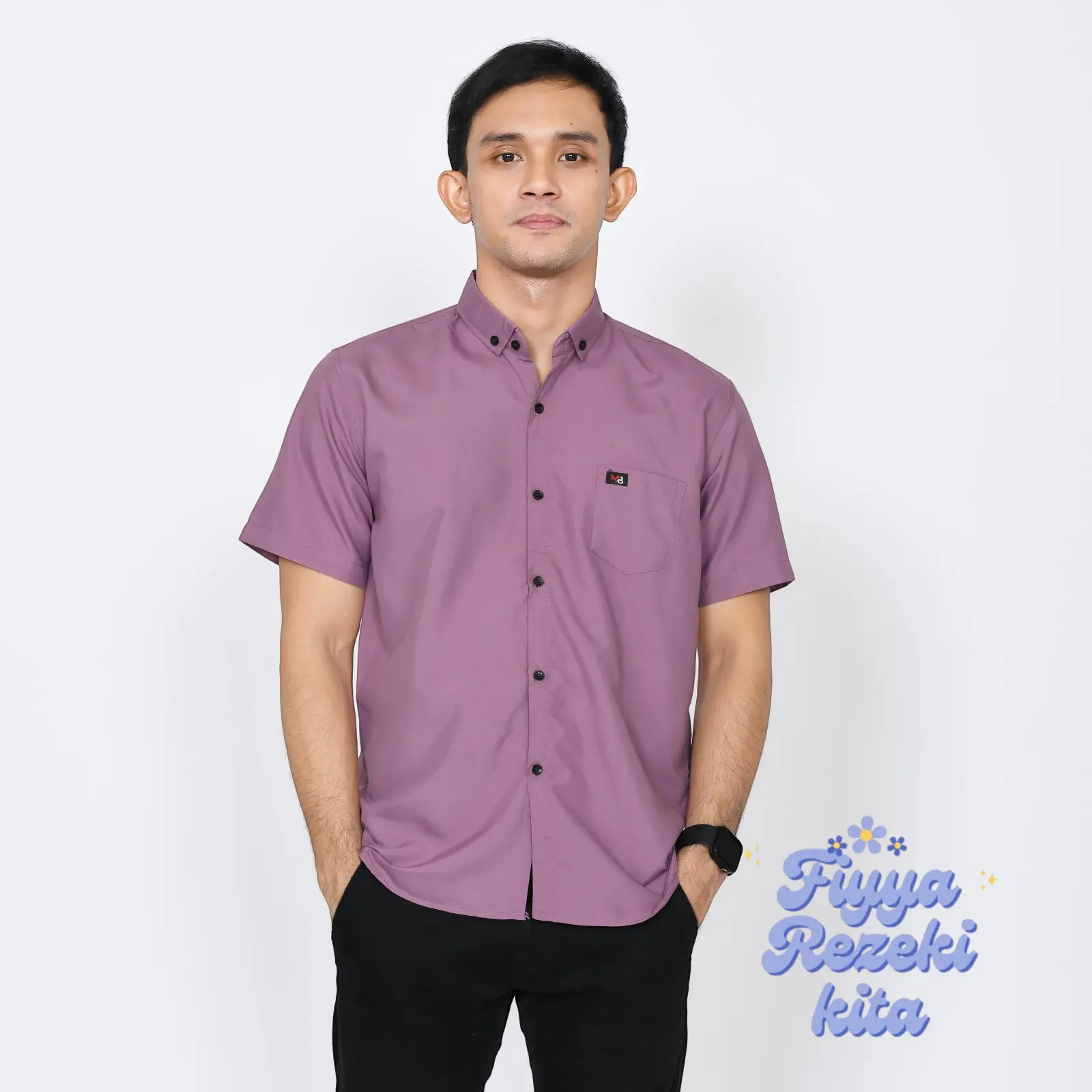 KEMEJA POLOS PRIA LENGAN PENDEK TERLARIS MURAH BISA COD COCOK DISEGALA MUSIM BAHAN ENAK DIPAKAI