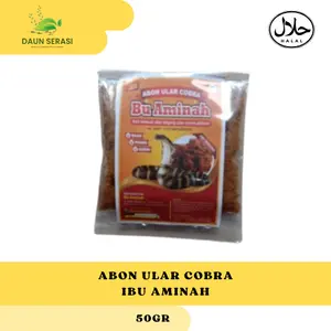 Abon Ular Cobra Ibu Aminah