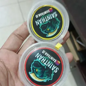 Pelet Premium BLUE, YELLOW, RED 20 Gram Extra Spirulina Ikan Predator 2mm dan 1mm Untuk ikan Channa, Louhan, Oscar, Arwana, blue pulchra, ys, auranti