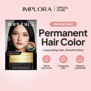 IMPLORA New Permanent Hair Color | Semir Rambut