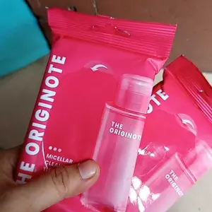 The Originote Micellar Cleansing Tissue 10 sheets - Membersihkan Make Up cooling acid cleansing water oil Remover Pembersihan facial Make Up Melembapkan Wajah Remover Cleanser Pembersihan Mengencangkan Melembapkan Kulit Kering