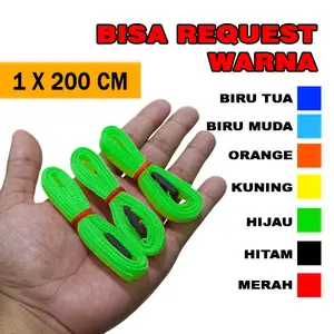 Trackbelt miniatur trekbelt miniatur tali miniatur sound system tali trekbelt miniatur 1 cm x 200 cm WARNA RANDOM