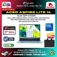 Gambar ACER ASPIRE LITE 14 AL14 I3 N355 16GB 512GB 14.0 WUXGA IPS W11 OHS - NON ANTIGORES, 8GB/256SSD PINK dari JAGO Notebook Kab. Tangerang 1 Tokopedia