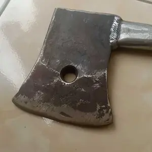Kapak Baja Per FUSO Gagang Besi - Kapak Tebal Cacah Tulang Sapi Dan Pemotong Kayu